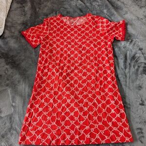 Draper James Coral Nautical Dress